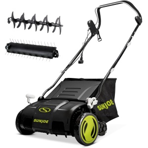 Sun Joe 2-in-1 16-Inch Dethatcher & Scarifier WR5028-2000Q15